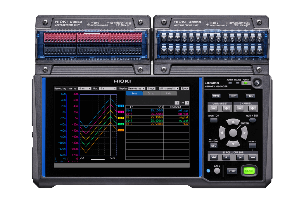 memory hilogger lr8450 memory hilogger lr8450
